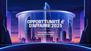 OPPORTUNITÉ D'AFFAIRE 2025 : Investissez dans les Secteurs d'Avenir