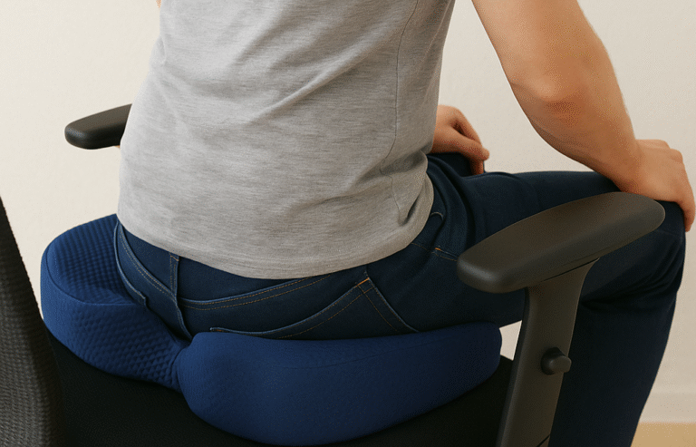 Coussin orthopédique coccyx : soulager le dos en position assise
