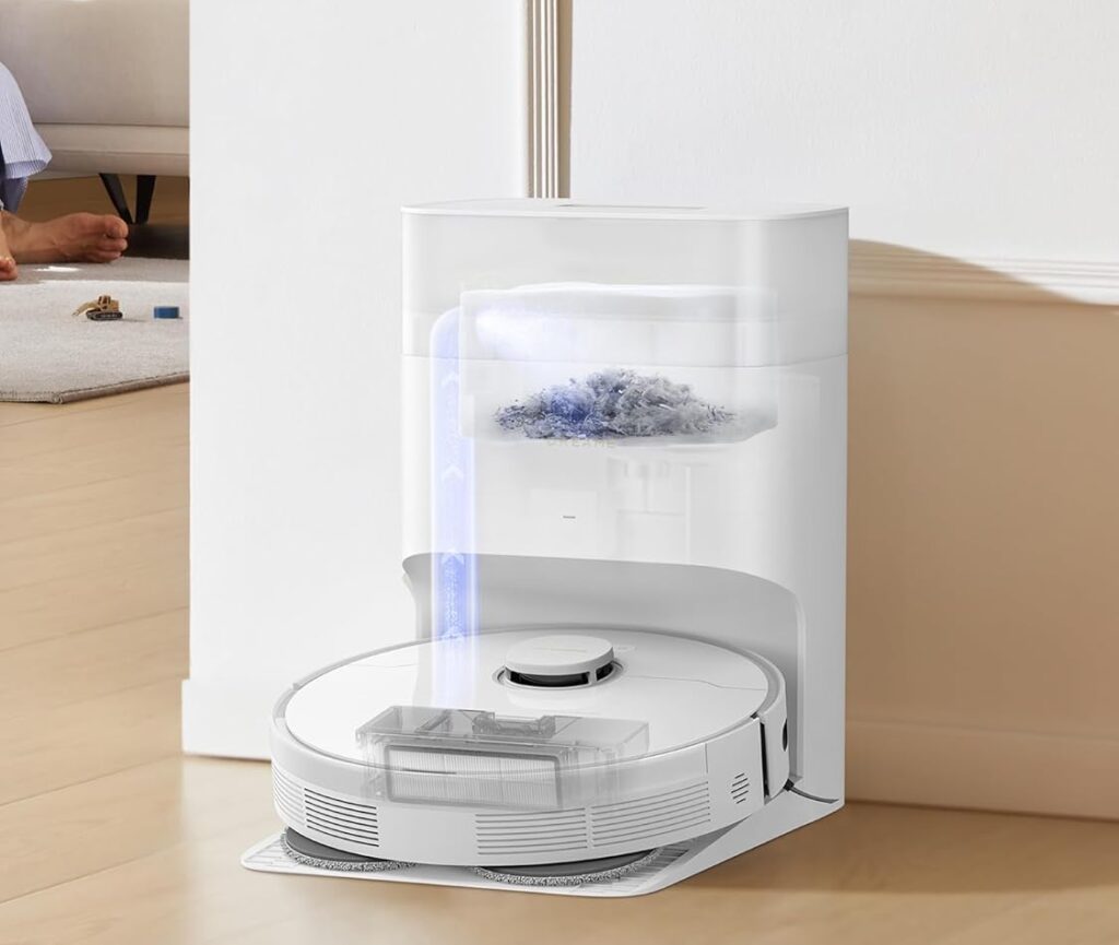 robots aspirateurs auto-vidange 
 : DREAME L10s Plus Robot Aspirateur Laveur avec Vidage Automatique