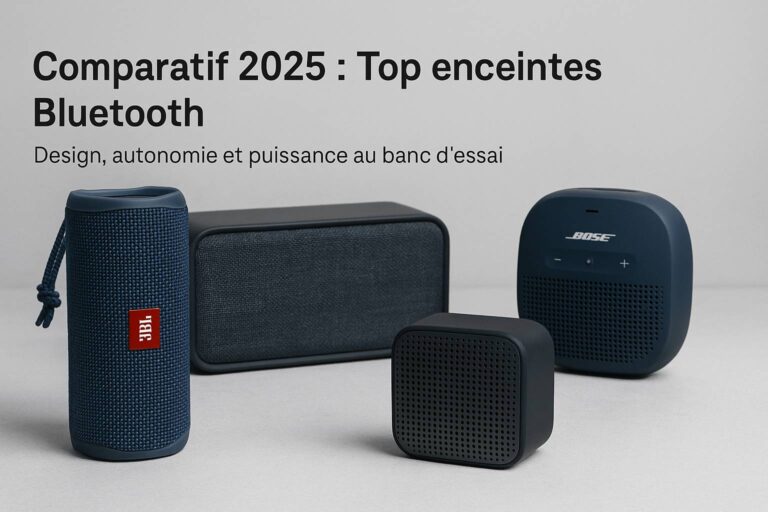 Meilleures enceintes Bluetooth comparatif 2025